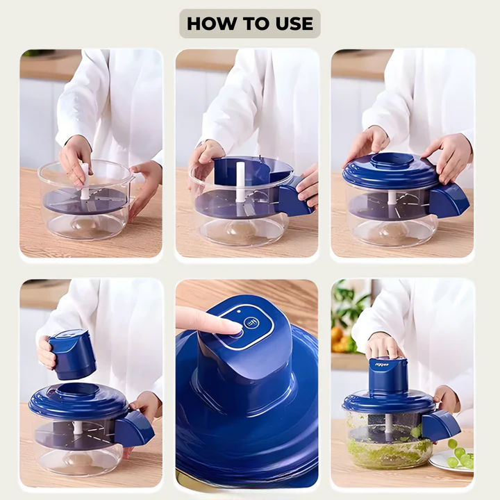 Electric Kitchen Peeler - Quick Peeling at the Push of a Button