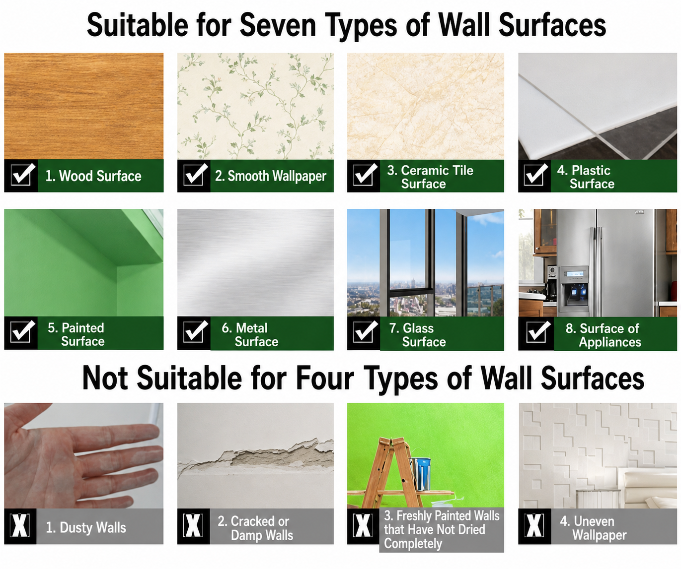 Self-Adhesive Mirror Film | Shatterproof & Customizable | Crystal Clear