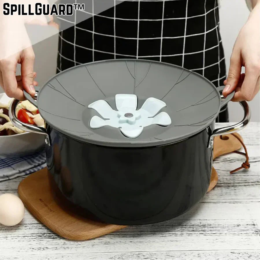 Silicone Lid Overflow Guard for Pots