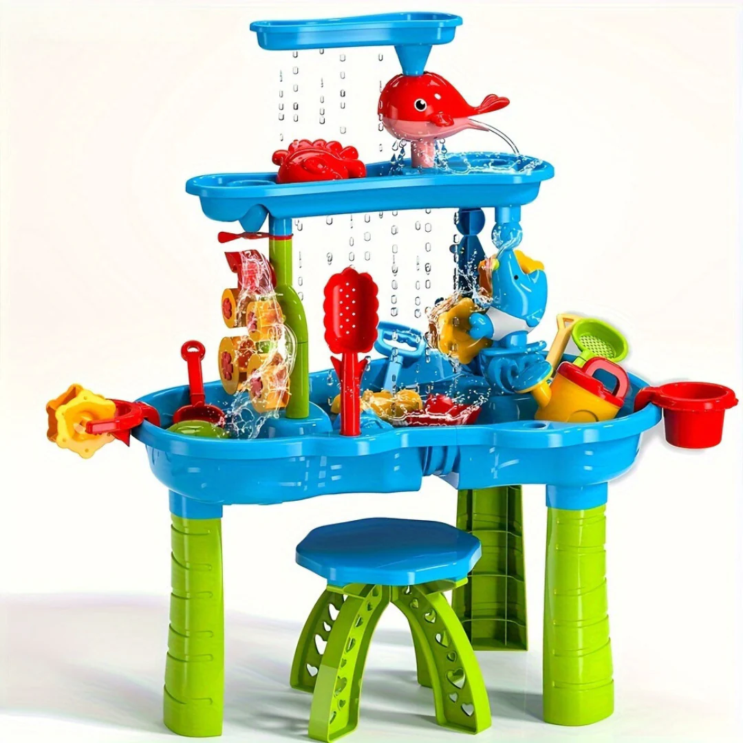 WaterPlay Adventure 3-Tier Sand and Splash Table