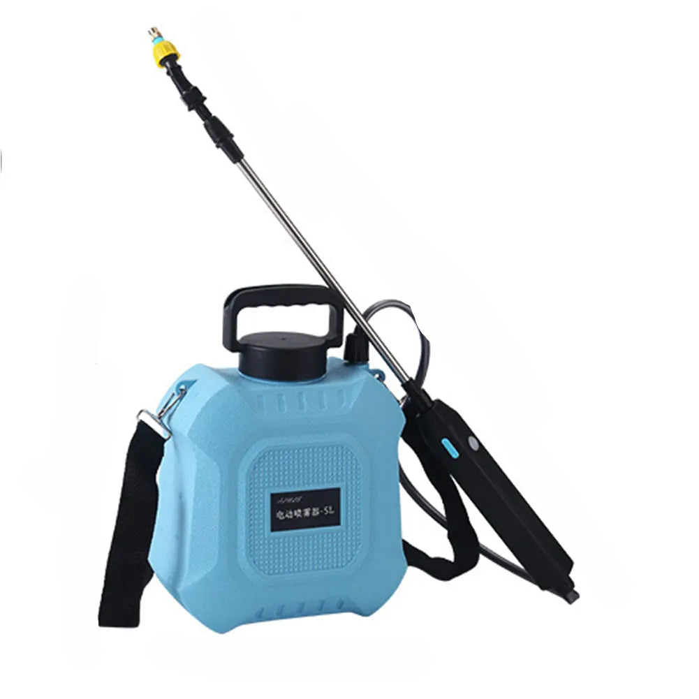 AquaMist - 5L Portable Spray Pump with Customizable Nozzle & USB Charge