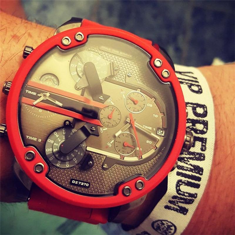 Elegant Stainless Steel Quartz Chronograph Watch for Men