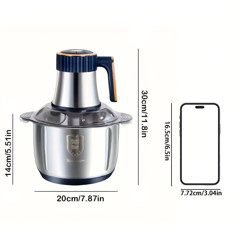 Premium 5L Multi-Function Kitchen Processor & Grinder