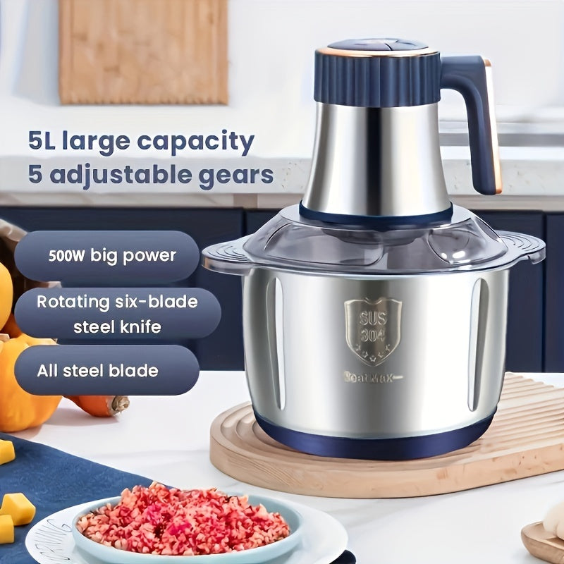 Premium 5L Multi-Function Kitchen Processor & Grinder