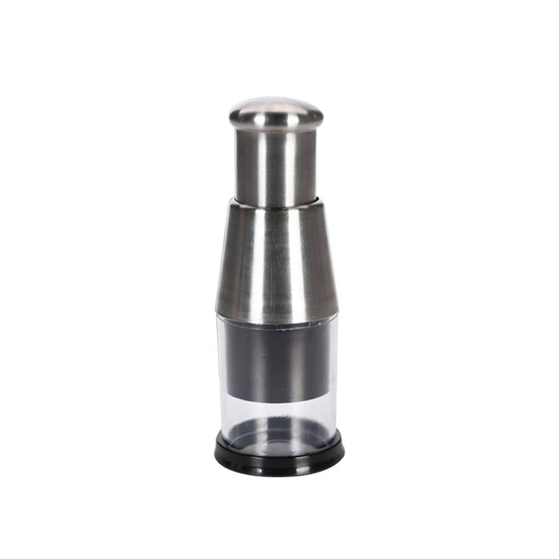 Ergonomic Garlic Crusher with Stainless Steel and Plastic Design