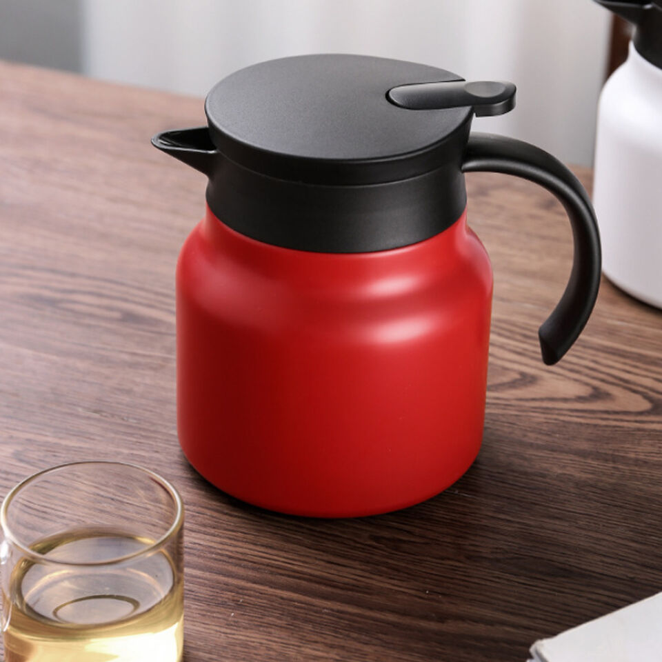 Premium Insulated Beverage Carafe - Leak-Resistant Thermal Jug