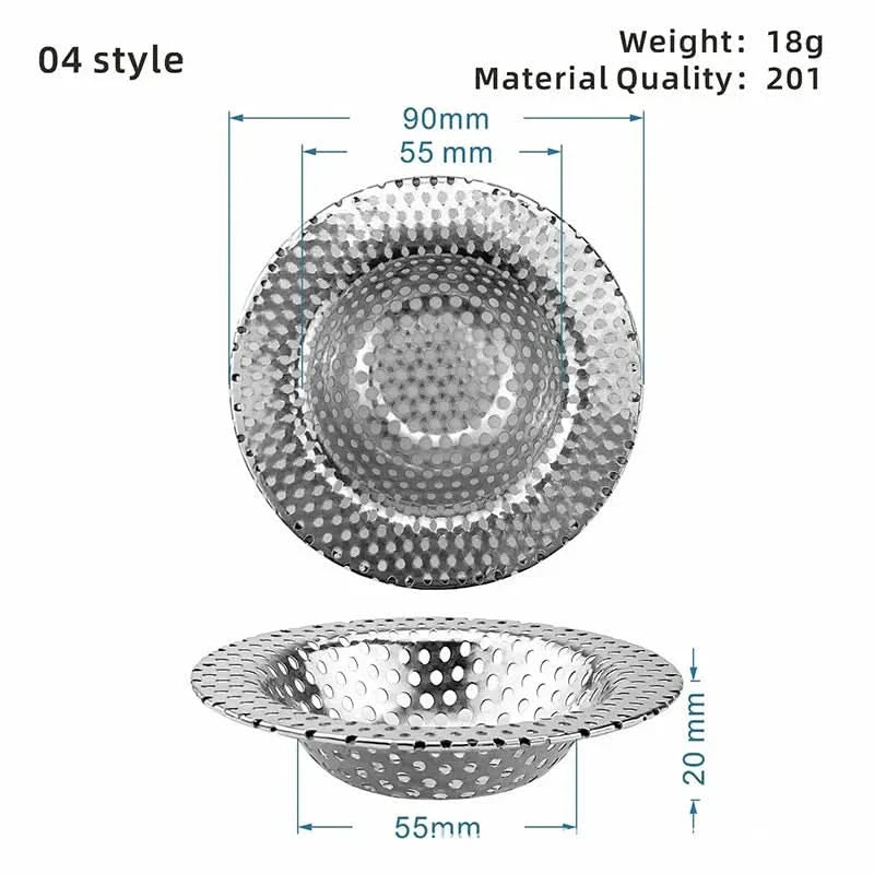 Stainless Steel Sink Strainer for Drain Protection