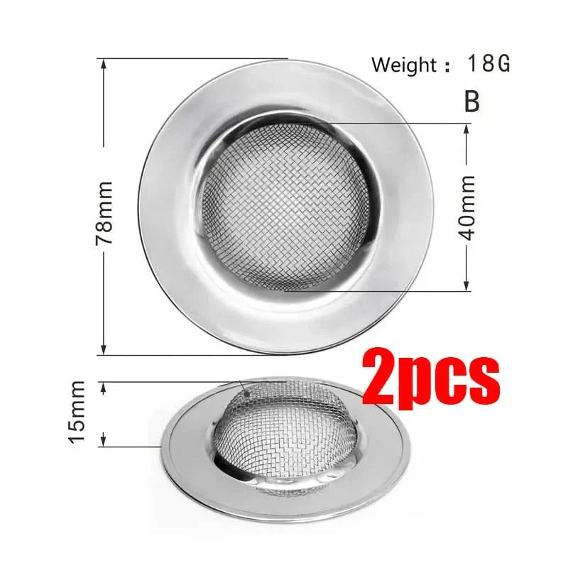 Stainless Steel Sink Strainer for Drain Protection