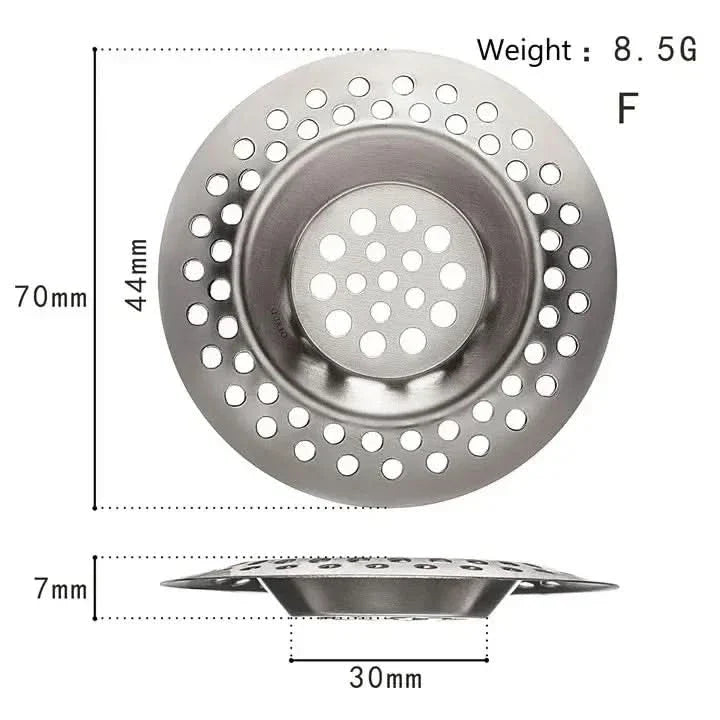 Stainless Steel Sink Strainer for Drain Protection