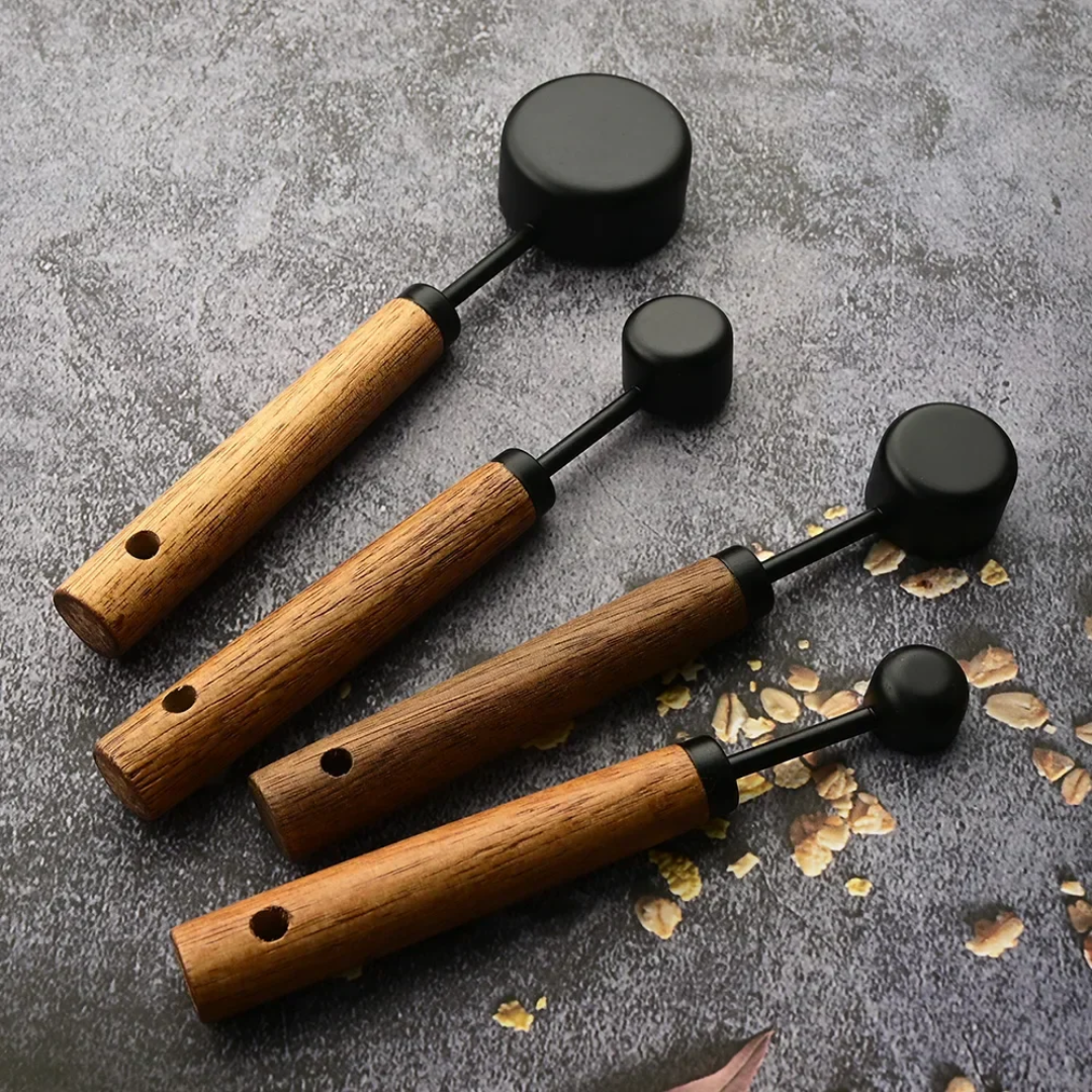 Precision Measuring Spoon Collection with Stylish Grip