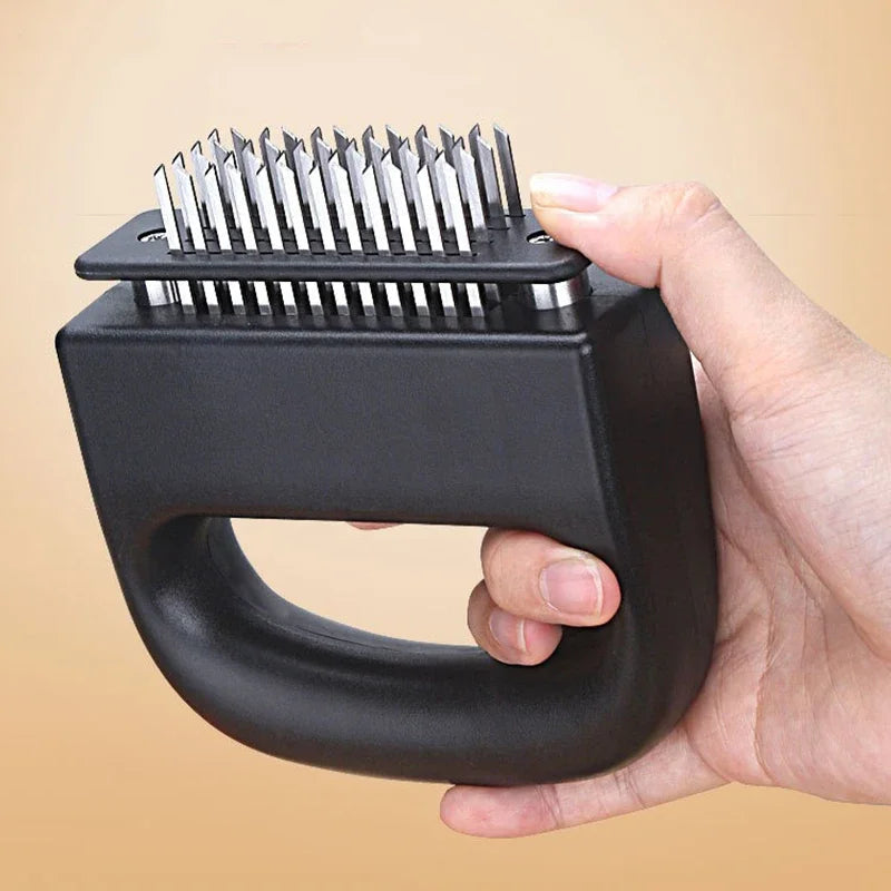 Premium Stainless Steel Meat Smasher - Perfectly Tenderize Every Cut