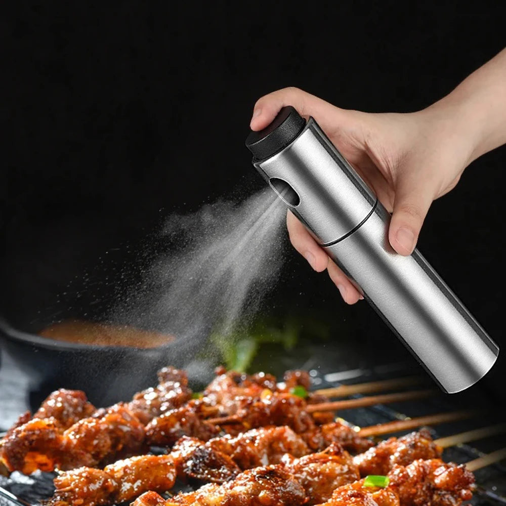 Precision Oil Dispenser - 100ml Fine Mist Spray Bottle for Culinary Use