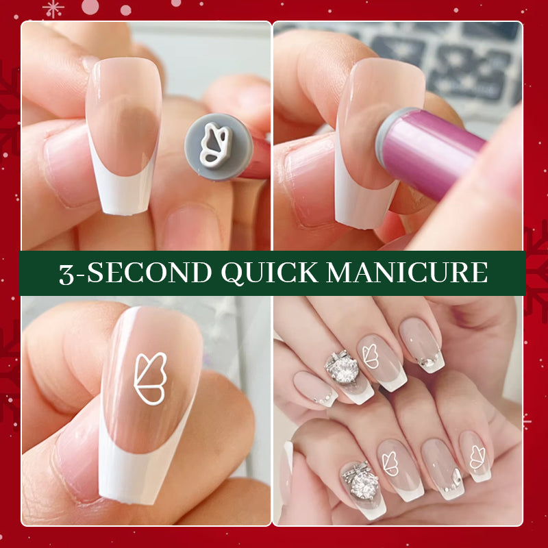 Nail Art Stamping Pen for Creative Designs
