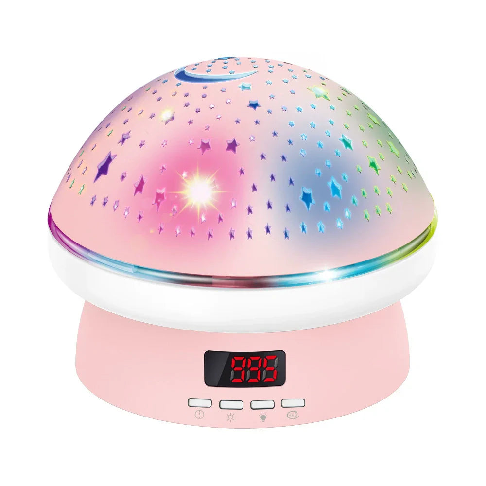 Celestial Dream Projector – 16 Color LED Night Light for Kids