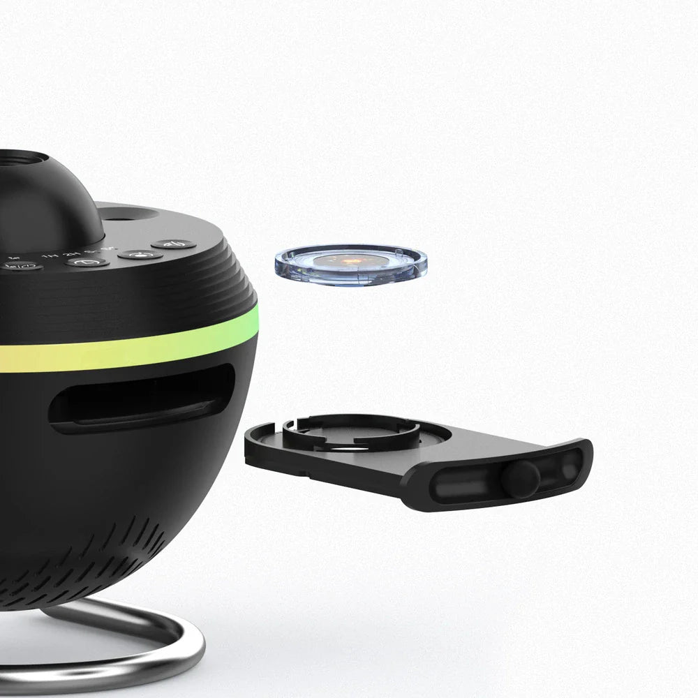 Celestial Dream Projector – 360° Galaxy Night Light
