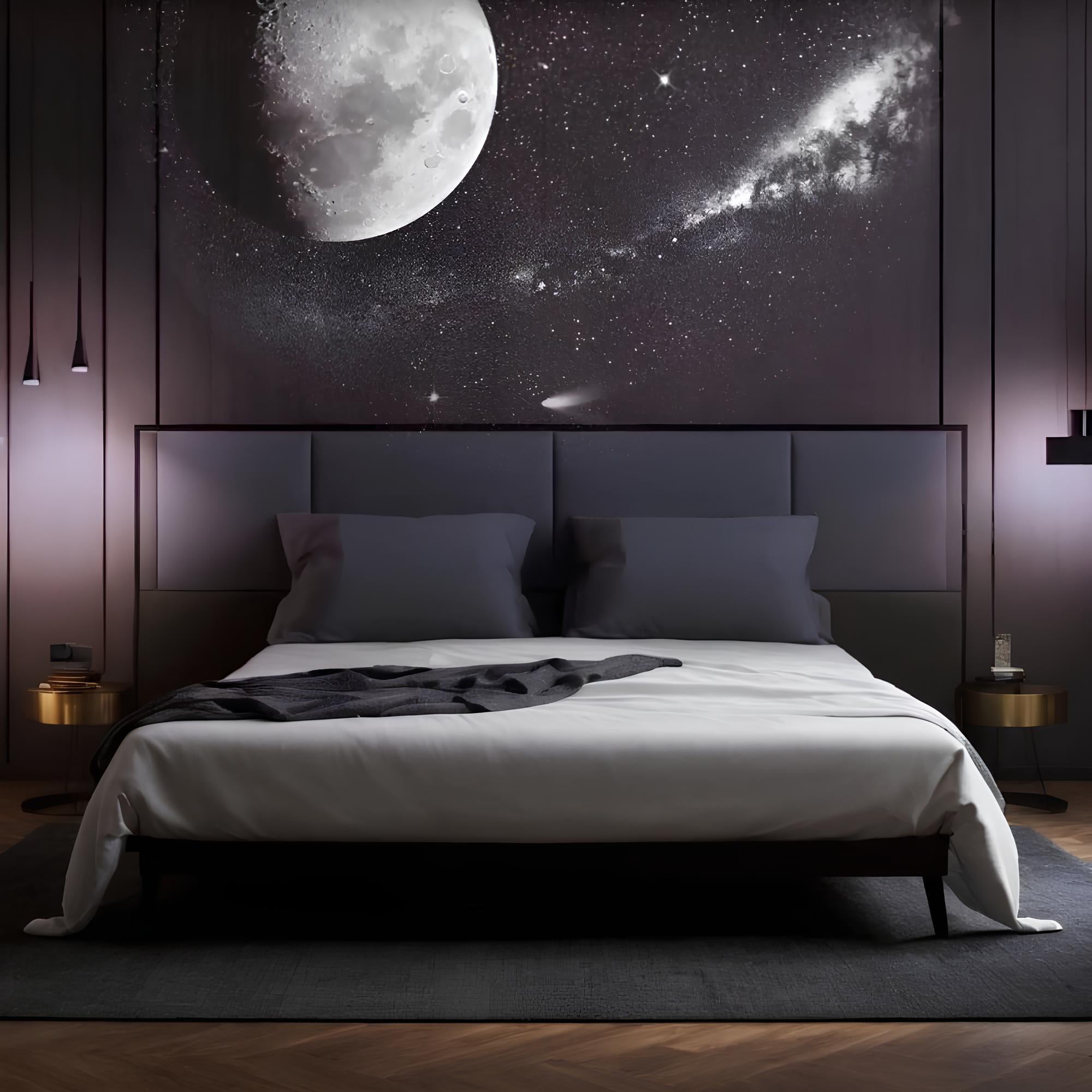 Celestial Dream Projector – 360° Galaxy Night Light
