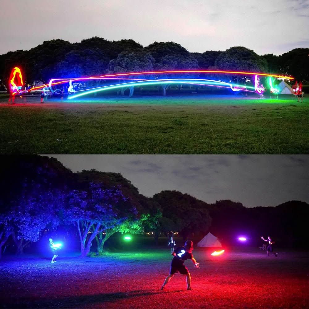 Illuminate Your Evenings with the Light-Up Frisbee
