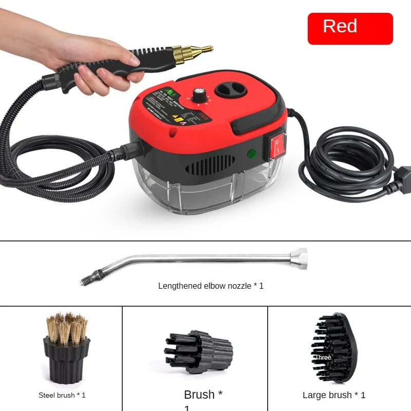 TurboClean 2500W High-Pressure Steam Cleaner for Home & Kitchen