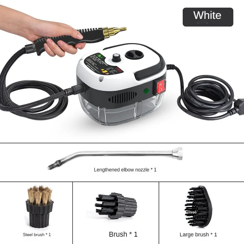 TurboClean 2500W High-Pressure Steam Cleaner for Home & Kitchen