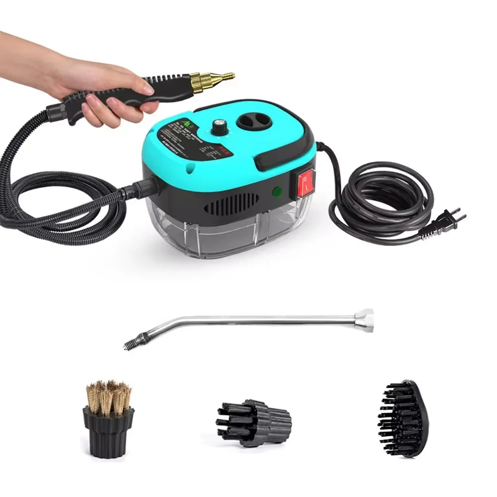TurboClean 2500W High-Pressure Steam Cleaner for Home & Kitchen