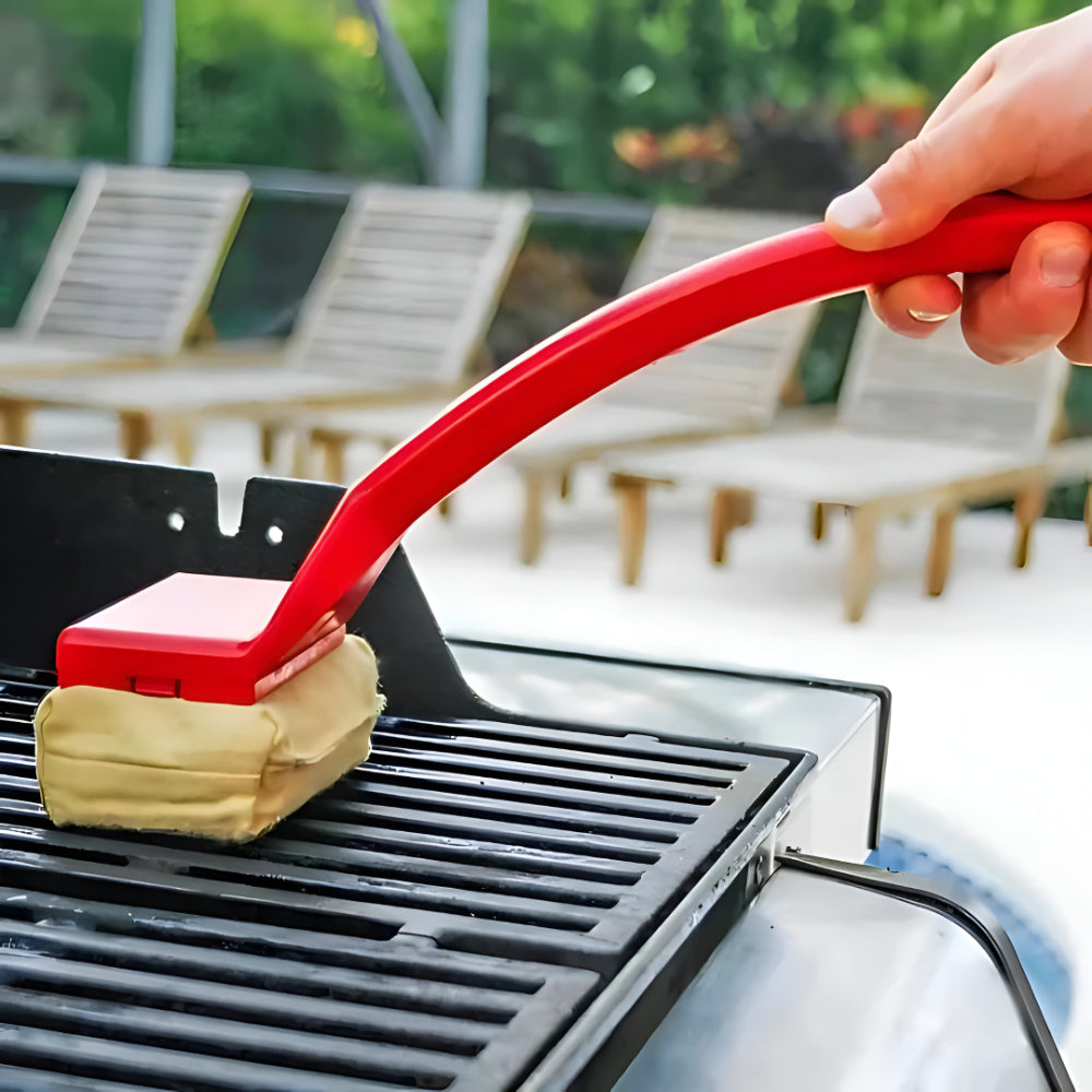 Ultimate BBQ Steam Cleaning Brush with Extended Handle