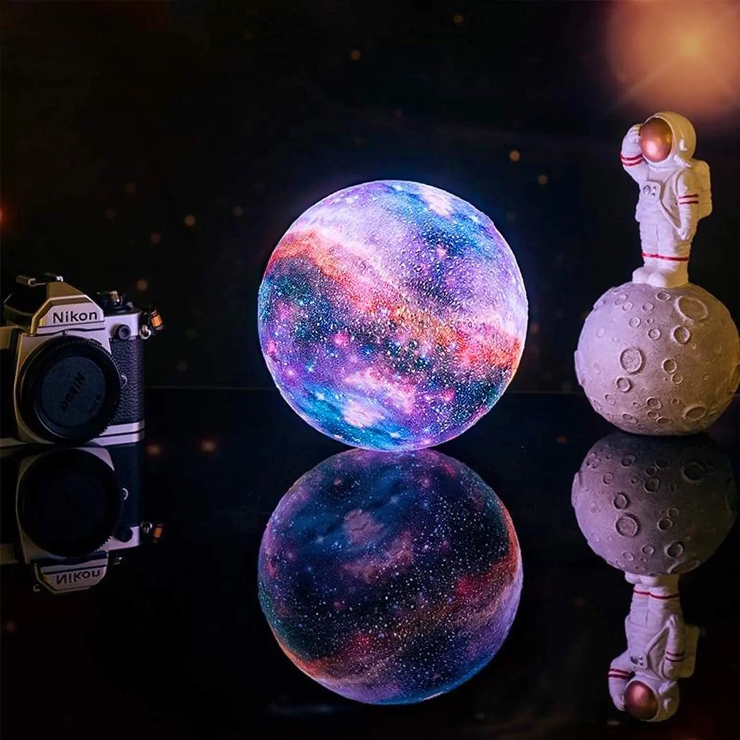 Touch-Controlled Night Light with Star Design