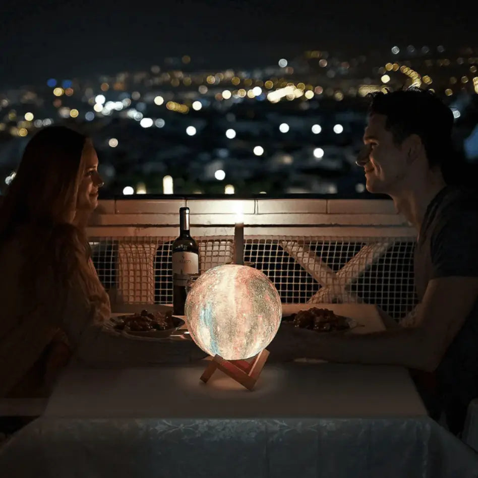 Touch-Controlled Night Light with Star Design