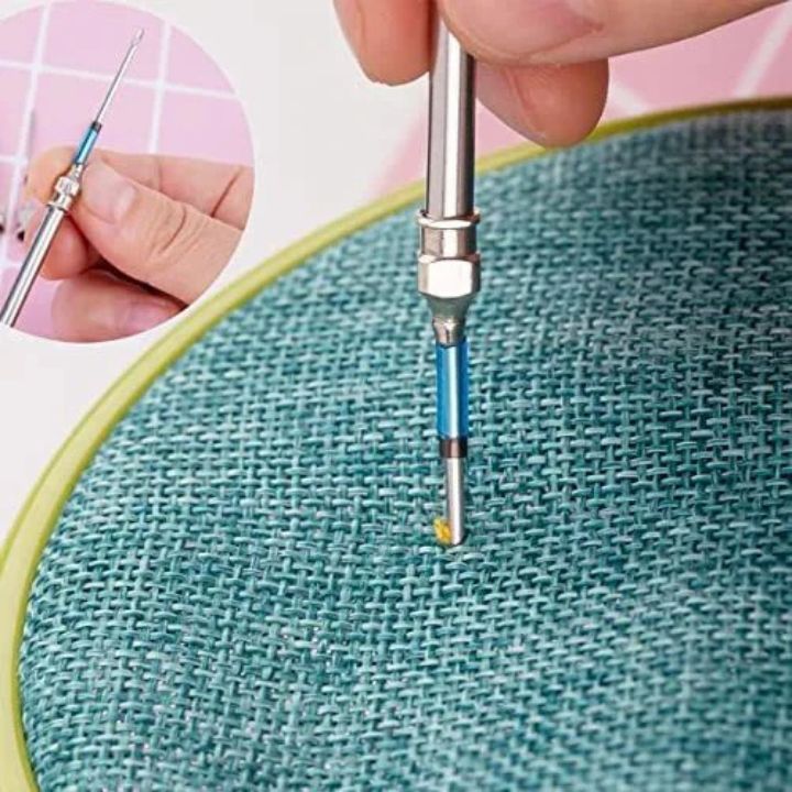 Embroidery Set | Precision Stitching Tool | Ergonomic Comfort Handle