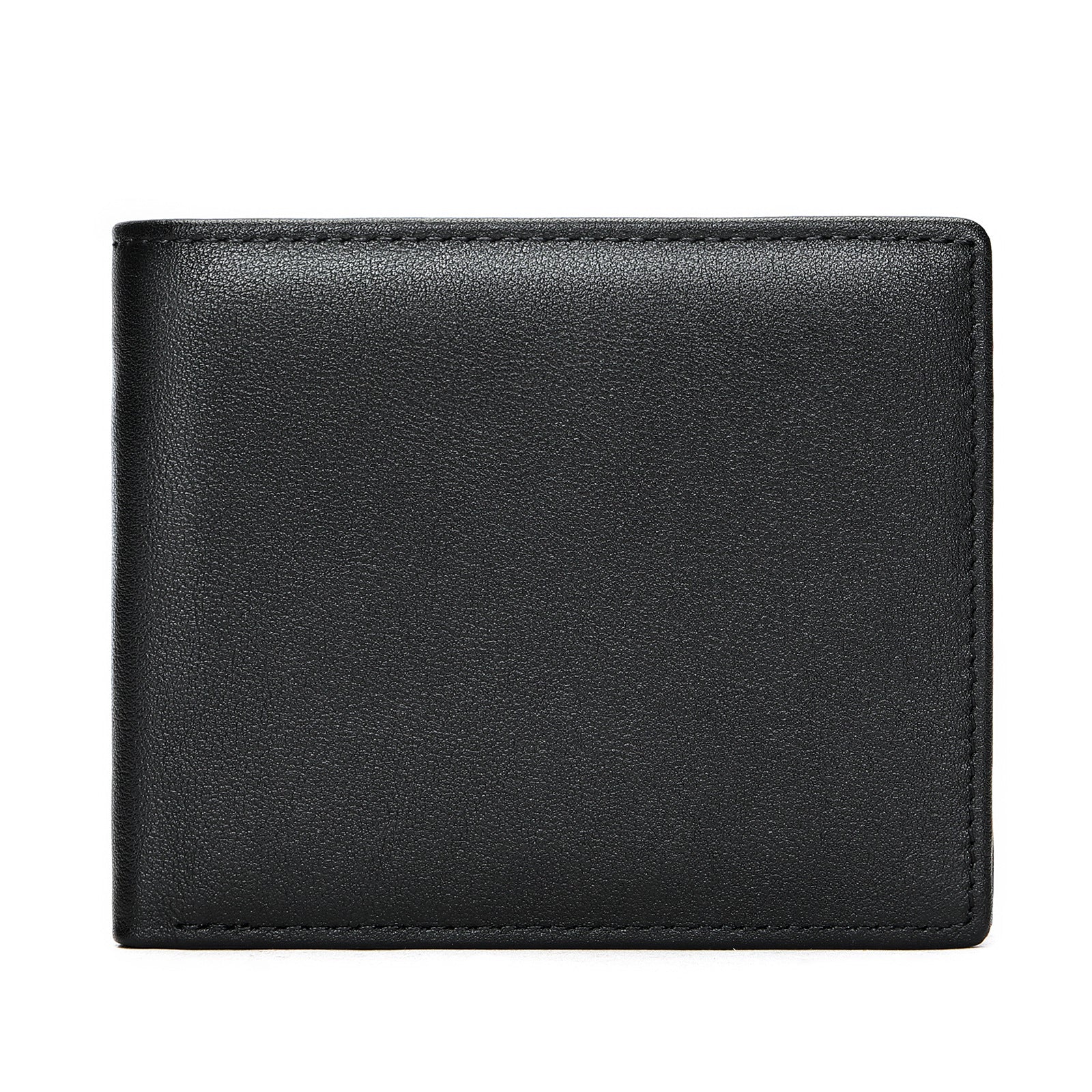 Elegant Men's RFID-Blocking Leather Bifold Wallet
