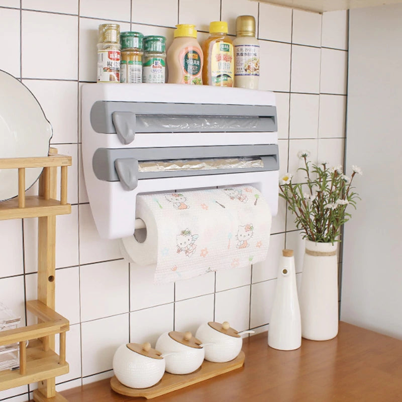 Multi-Functional Film Storage Rack (Nail-Free)