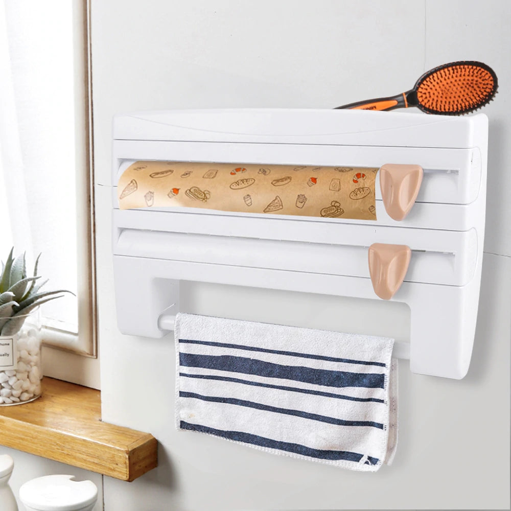 Multi-Functional Film Storage Rack (Nail-Free)