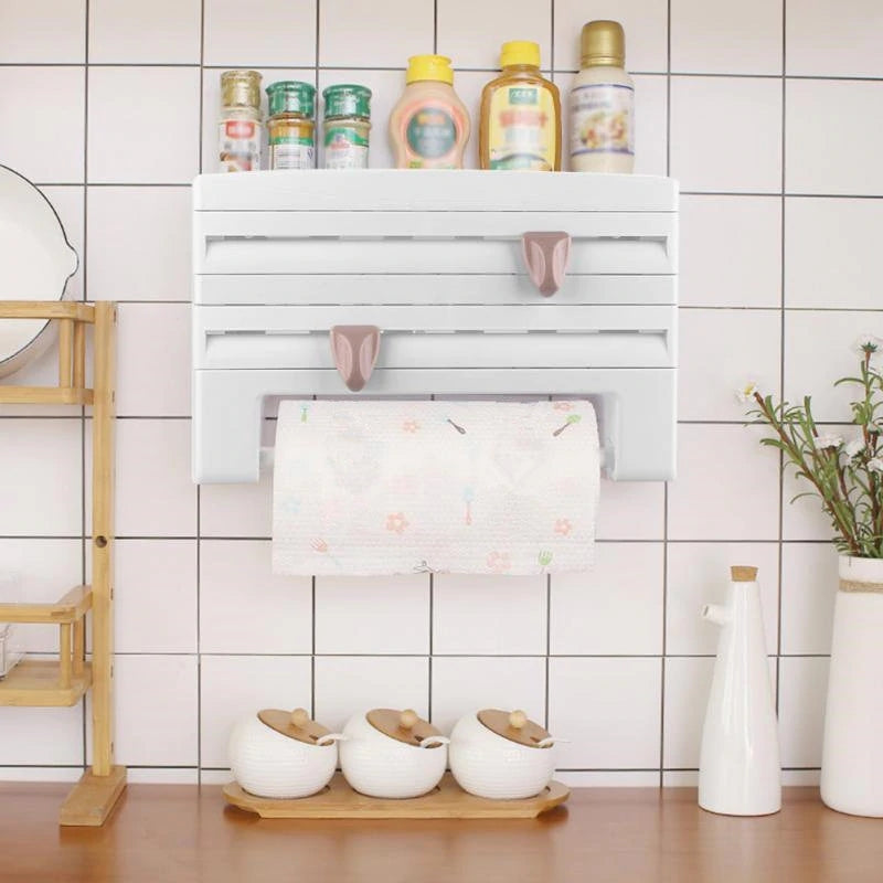 Multi-Functional Film Storage Rack (Nail-Free)