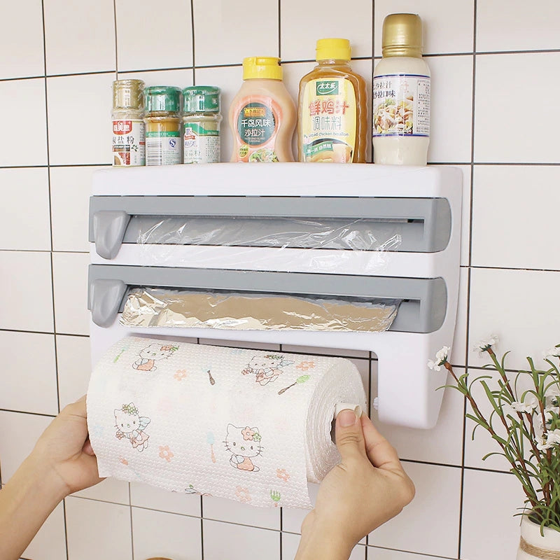 Multi-Functional Film Storage Rack (Nail-Free)