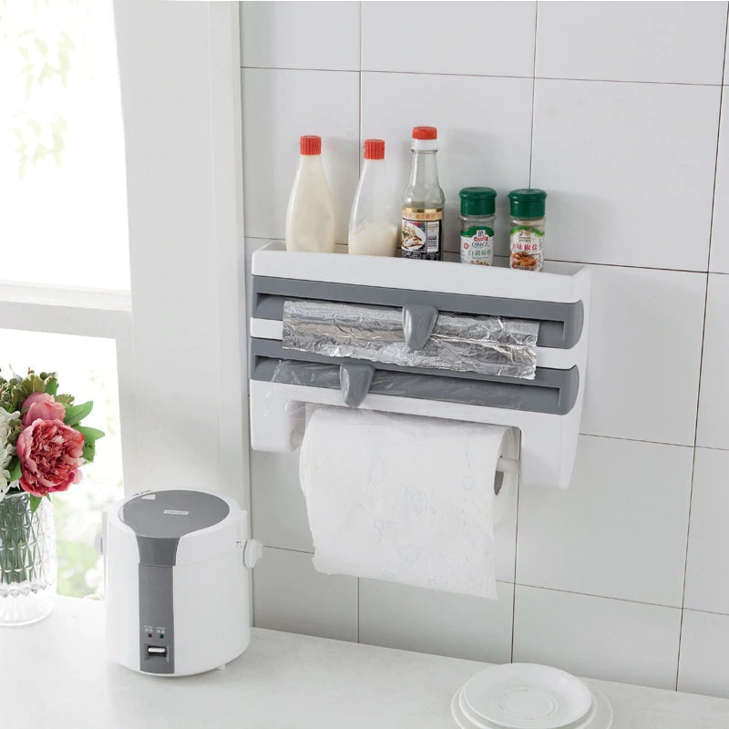 Multi-Functional Film Storage Rack (Nail-Free)
