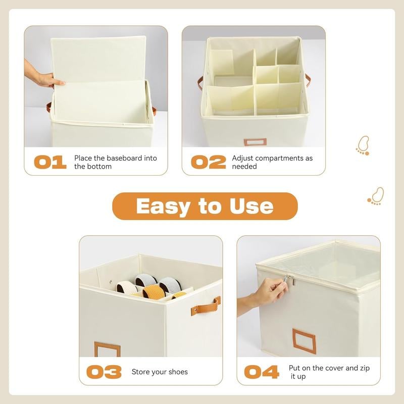 Organize Your Shoes Effortlessly with StowEase Storage Solution
