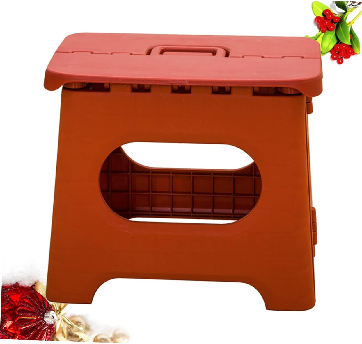 Versatile Portable Folding Step Stool with Easy Grip Handle