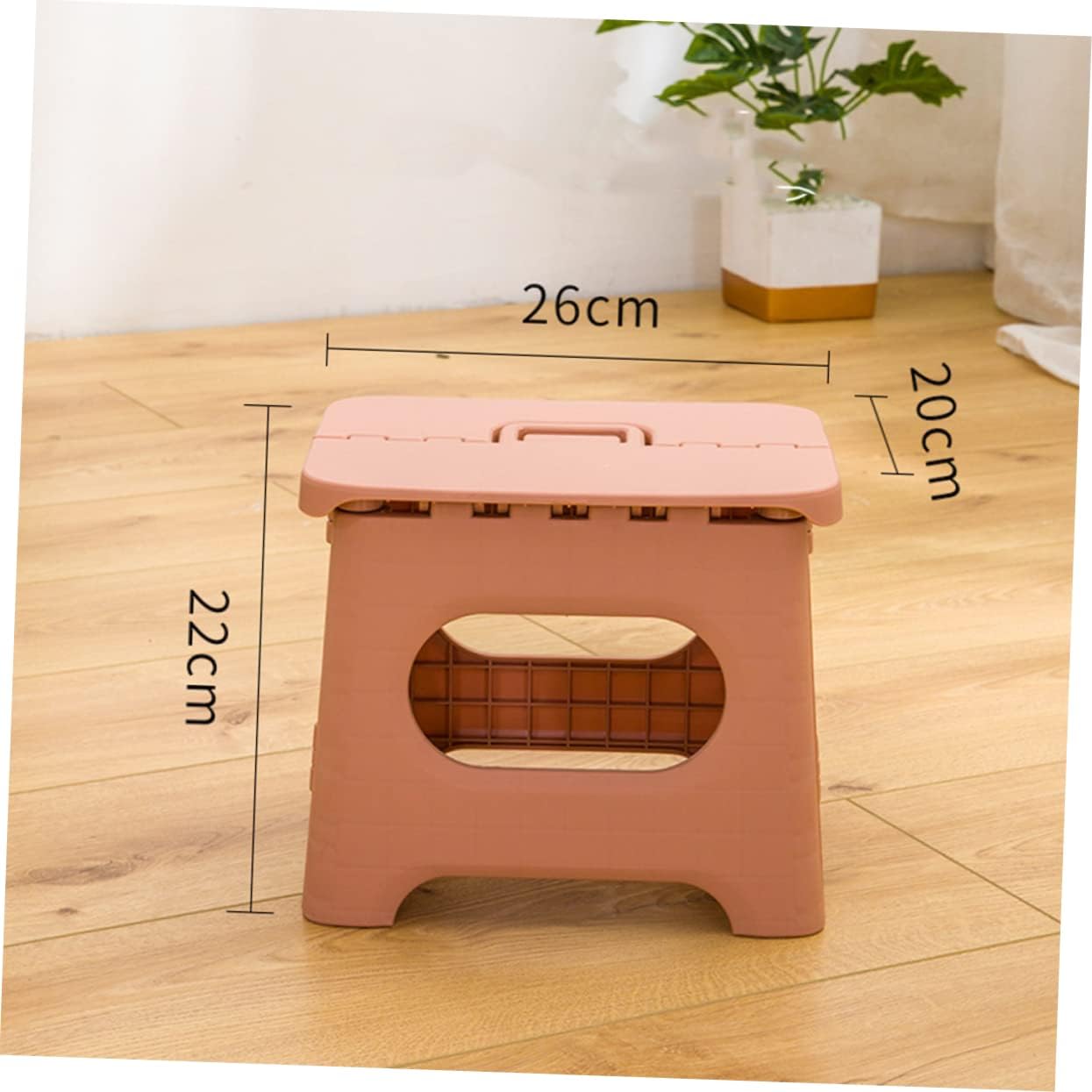 Versatile Portable Folding Step Stool with Easy Grip Handle
