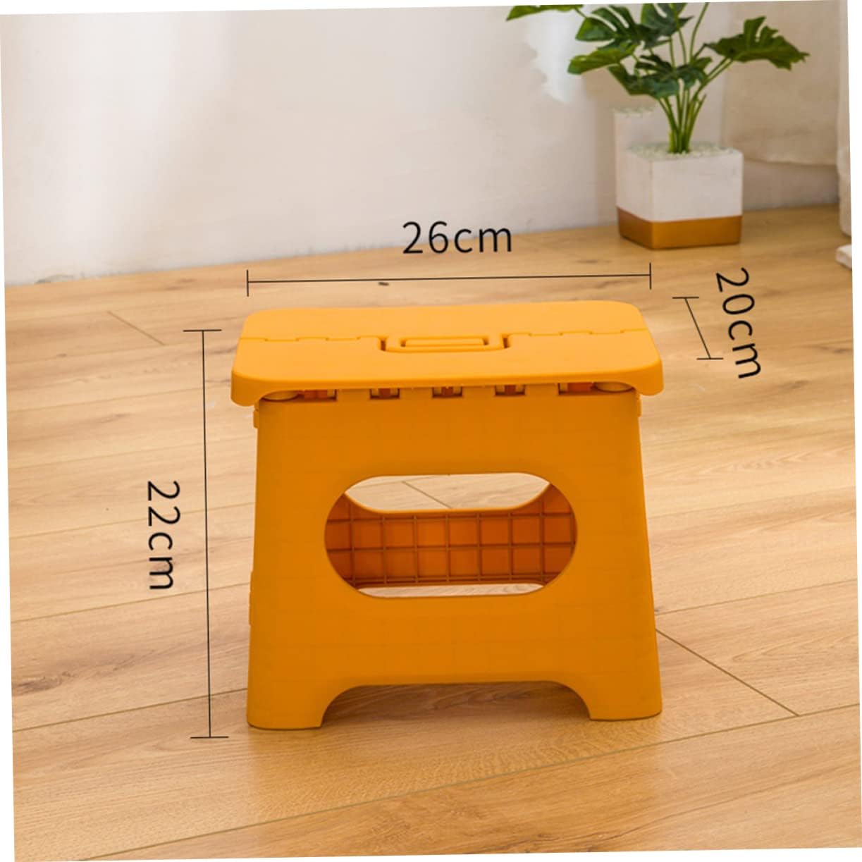 Versatile Portable Folding Step Stool with Easy Grip Handle