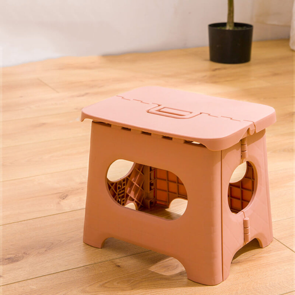 Versatile Portable Folding Step Stool with Easy Grip Handle