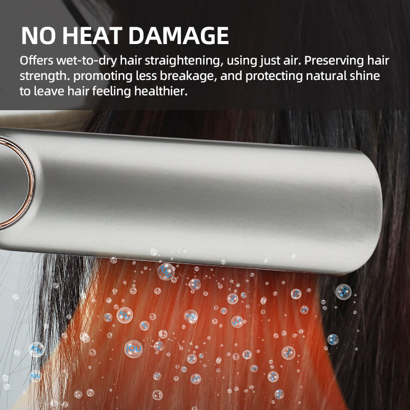 Dual Action Hair Dryer and Straightener for Effortless Styling