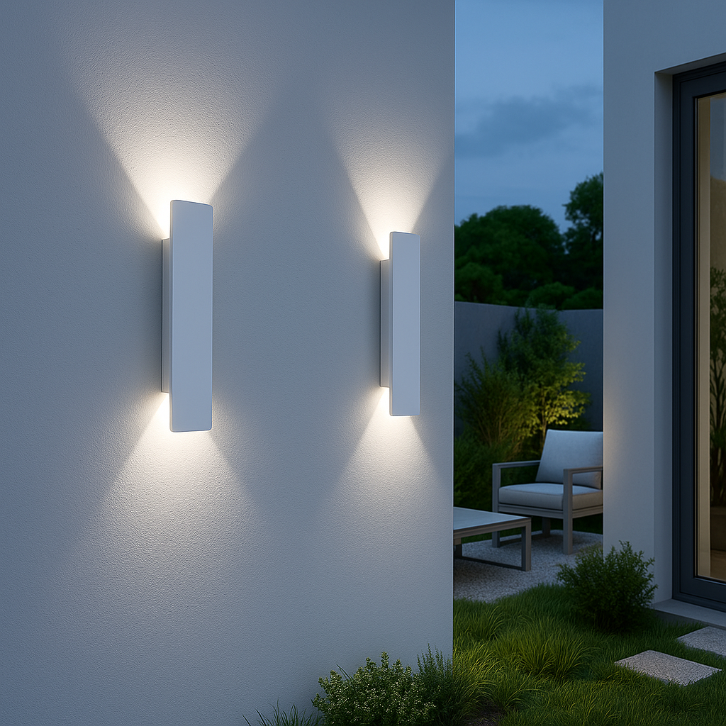 Modern Weather-Resistant LED Outdoor Wall Lamp
