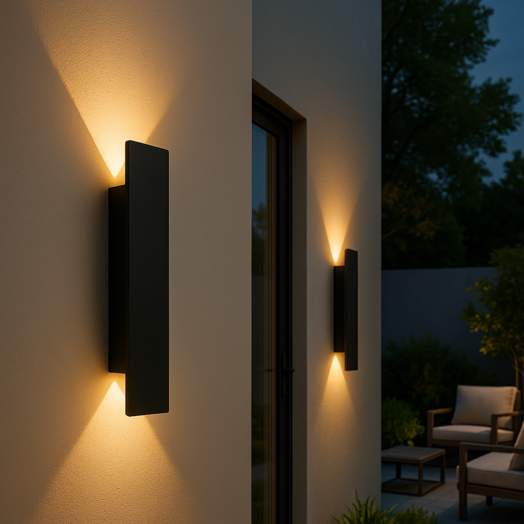 Modern Weather-Resistant LED Outdoor Wall Lamp