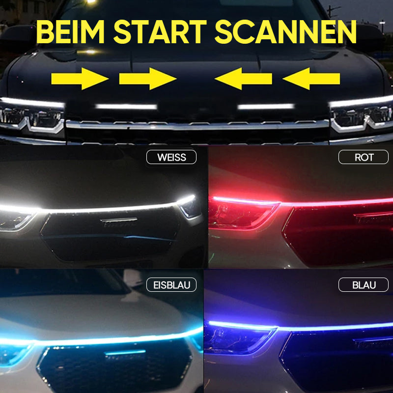 Flexible and Waterproof Car Hood Light | Strip Lighting