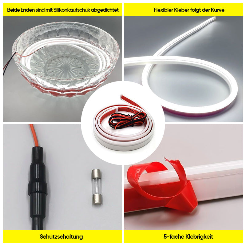 Flexible and Waterproof Car Hood Light | Strip Lighting