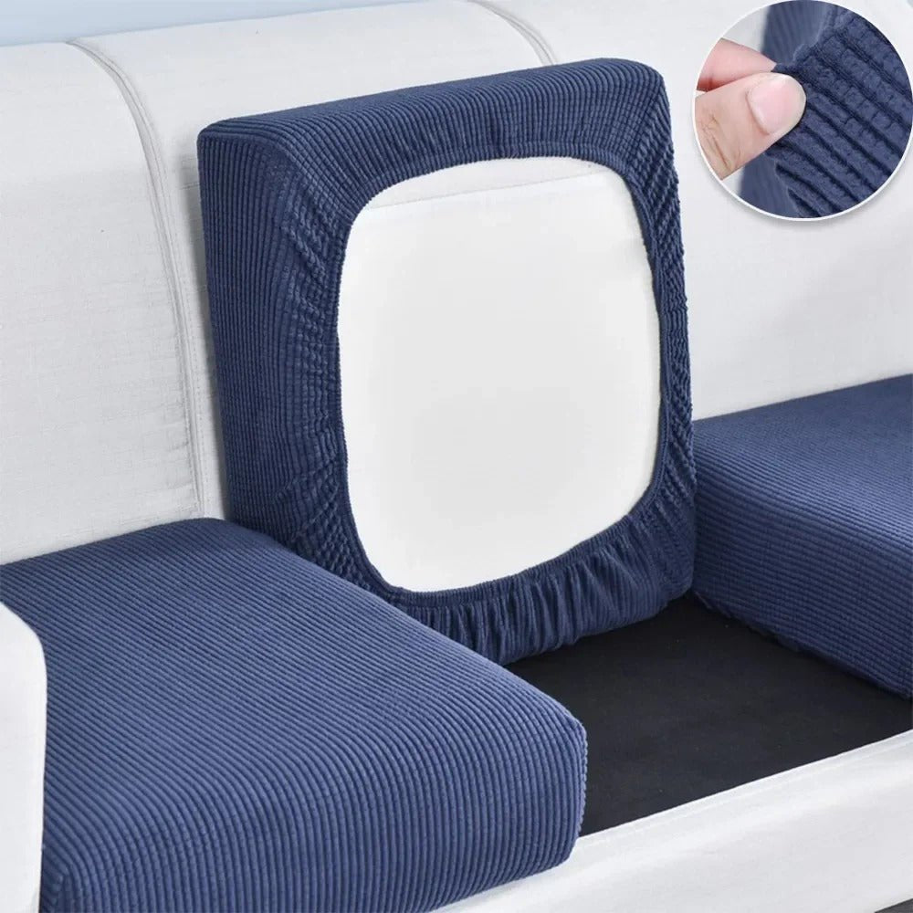 Versatile Stretch Sofa Protector - Washable and Pet-Friendly