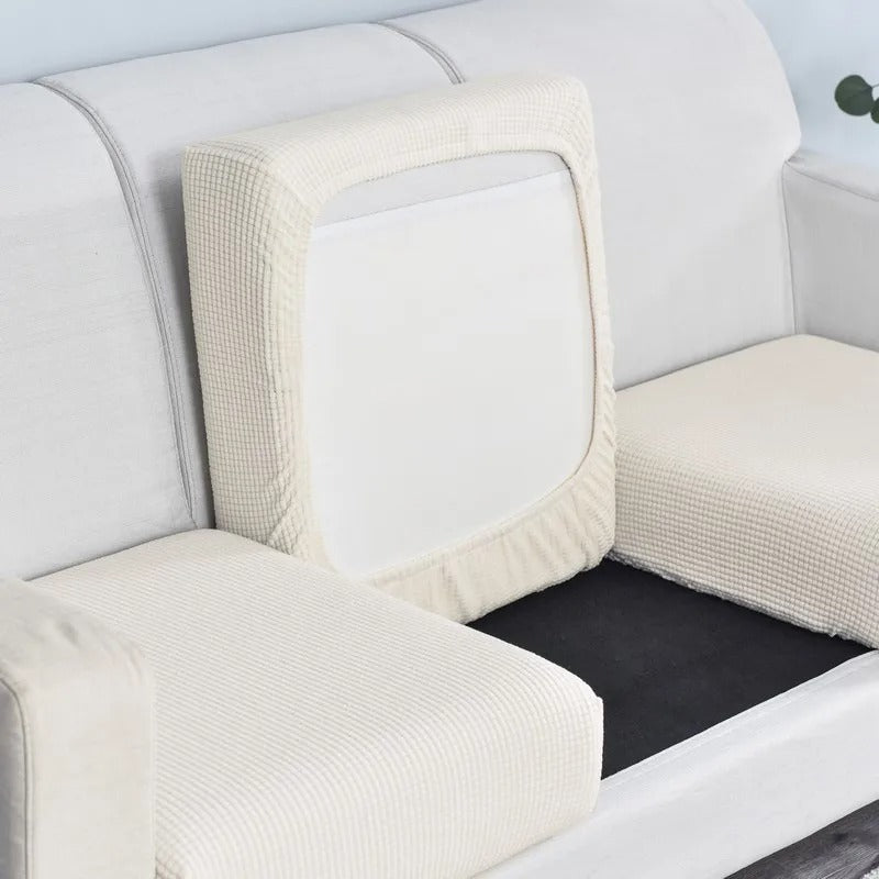 Versatile Stretch Sofa Protector - Washable and Pet-Friendly