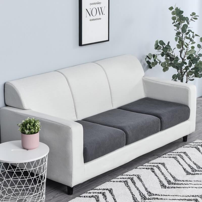 Elastic Sofa Cushion Protector - Washable Slipcover for All Sizes