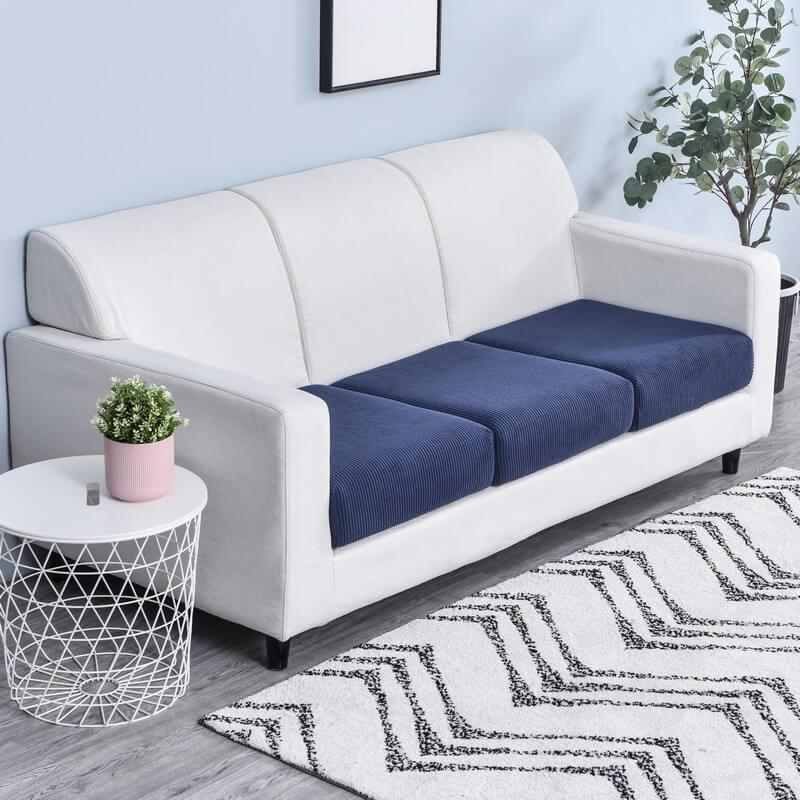 Elastic Sofa Cushion Protector - Washable Slipcover for All Sizes