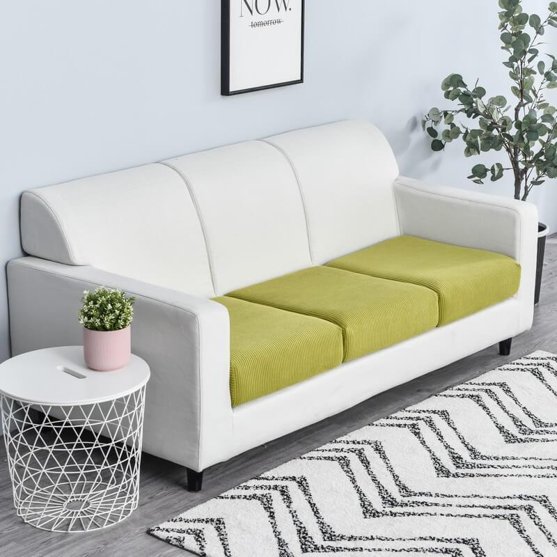 Elastic Sofa Cushion Protector - Washable Slipcover for All Sizes