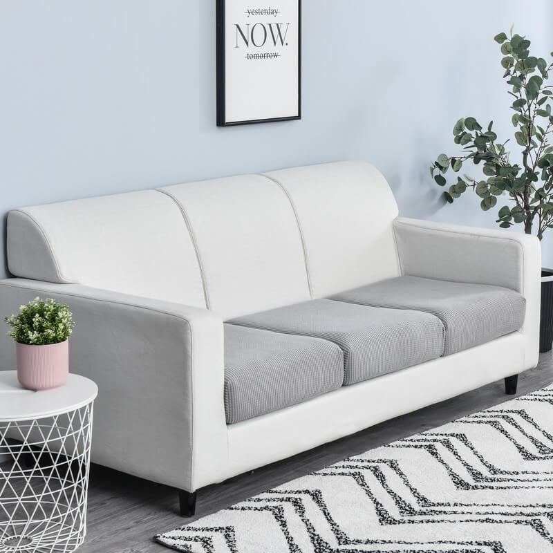 Elastic Sofa Cushion Protector - Washable Slipcover for All Sizes